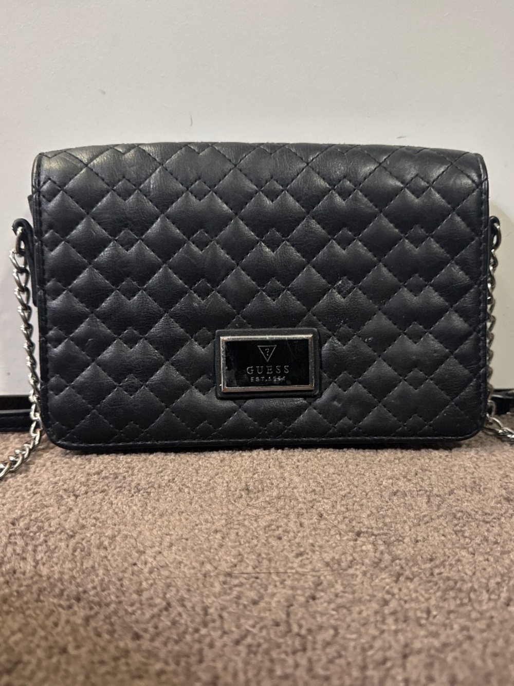 Guess Quilted Crossbody Bag
